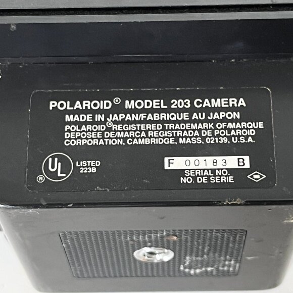 Polaroid Minipassport Model 203 Instant Film Camera As-Is Vinatge Display. - Picture 6 of 15